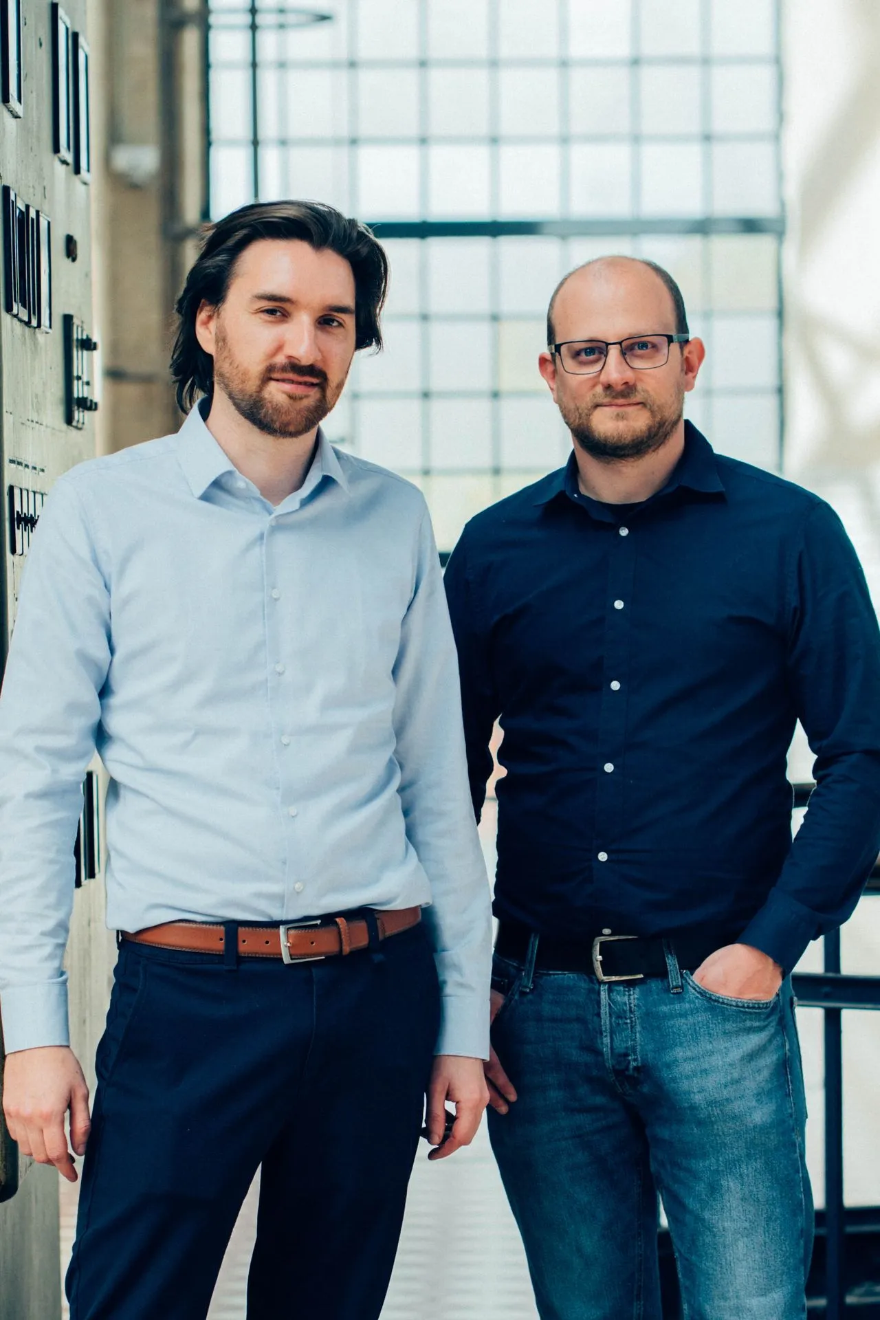 Raf en Gunther, de oprichters van nxtbit